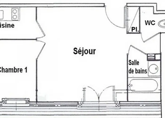 Апартаменты T2 Avec Parking Proche Thermes - Fr-1-313-135 Bagneres-de-Luchon
